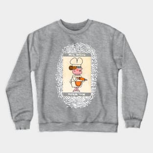 Mrs. White from the Game of Clue Crewneck Sweatshirt